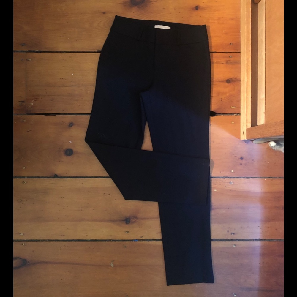 Michael Kors, boot cut stretch black pants, size 6